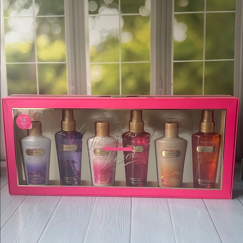 VTG 2010 Victoria’s Secret 6pc Love Spell Pure Seduction Amber Romance 125ml